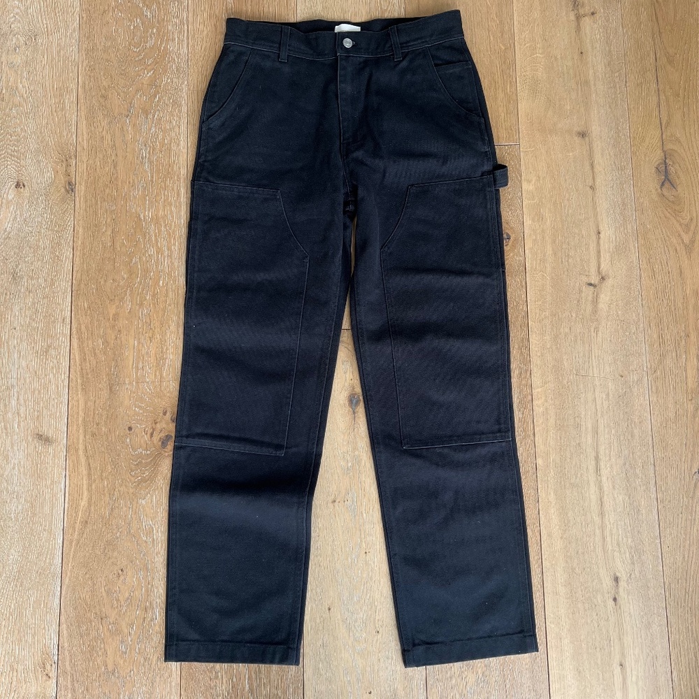 Aime Leon Dore Black Denim Workpants - Size Medium